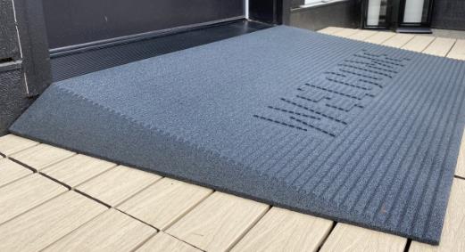 Angled-Entry Mat