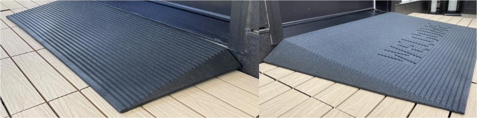 Angled-Entry Mat