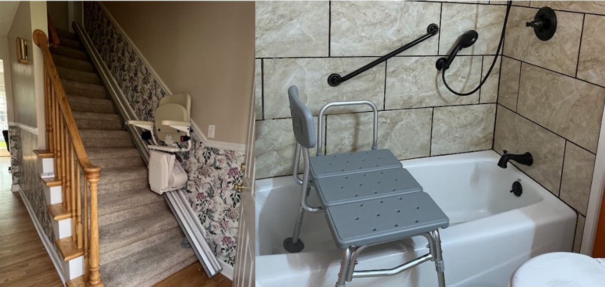 Stairlift & Grab Bar